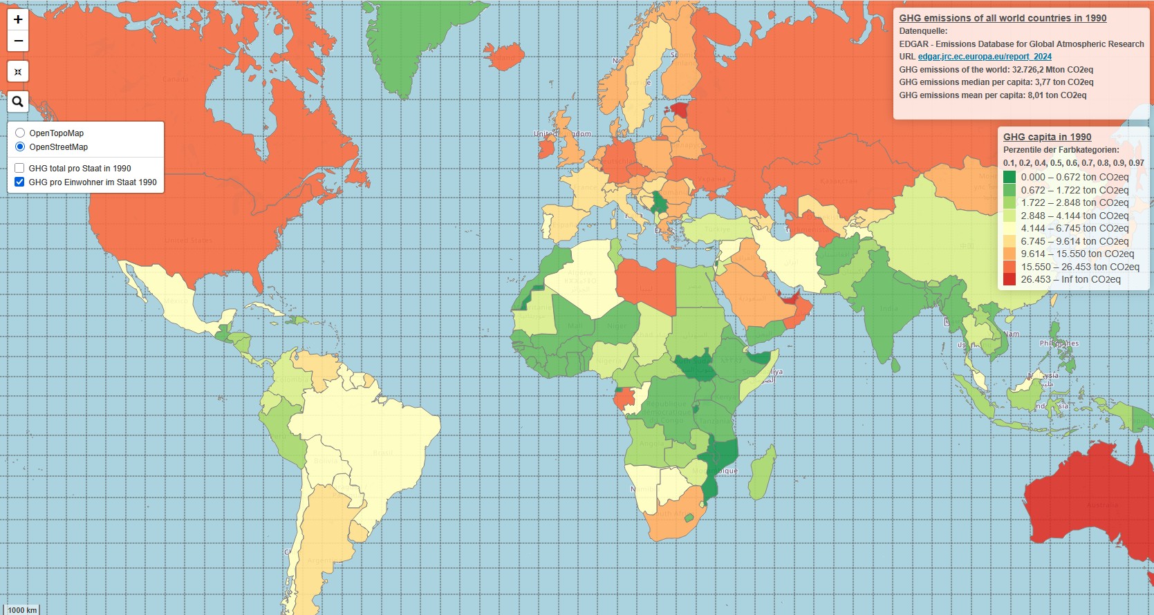 GHG Emissions 1990
