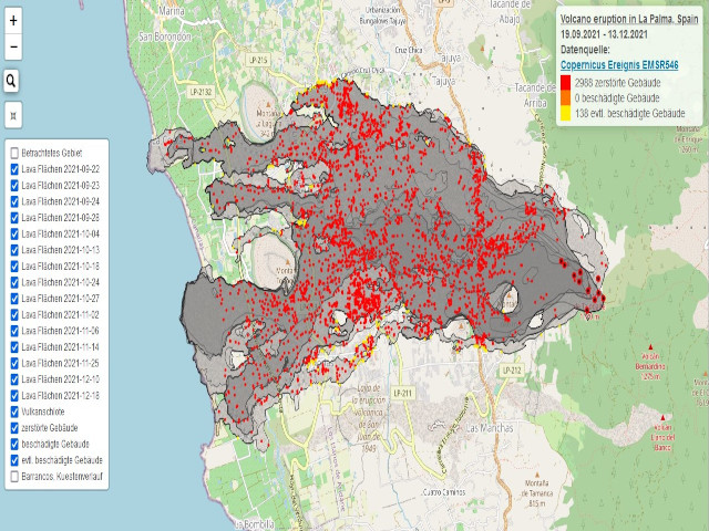 Auswertungen zu den Copernicus Emergency Services